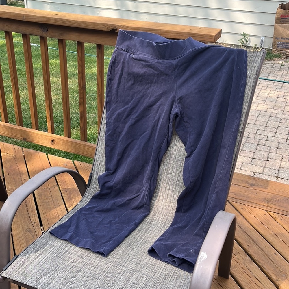 Lands’ End navy sweatpants